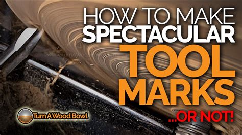 Wood Turning Tool Marks — How To Avoid Video Youtube