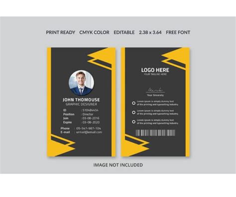 Design Id Card Professionally Within 24 H By Aminelabibi Fiverr