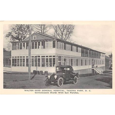 Walter Reed General Hospital Takoma Park D C Convalescent Wards