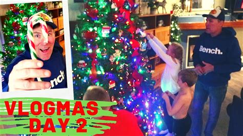 Decorate With Us Tree Hack Room Reveal Vlogmas Day 2 Youtube