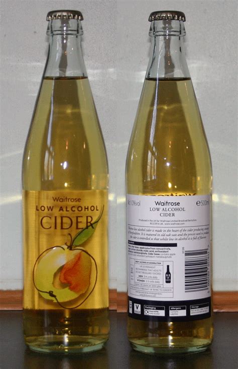 Cider Pages: Waitrose Low Alcohol Cider