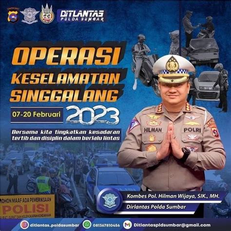 Operasi Keselamatan Singgalang Sudah Dimulai Dan Berlangsung