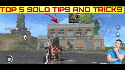 Top 5 Solo Tips And Tricks Solo Tips And Tricks Pubg Mobile Lite