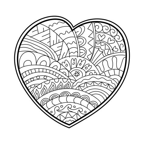 Free Adult Doodle Coloring Pages Printable Coloring Pages