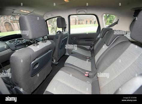 Inside Interior of Renault Scenic Car Stock Photo - Alamy