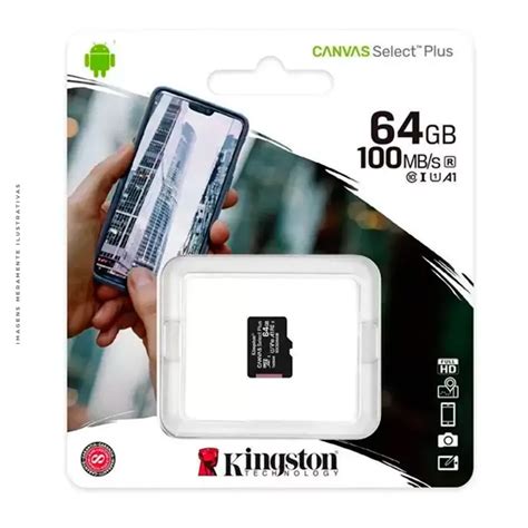 Cart O De Mem Ria Kingston Gb Micro Sd Sdcs Gbsp