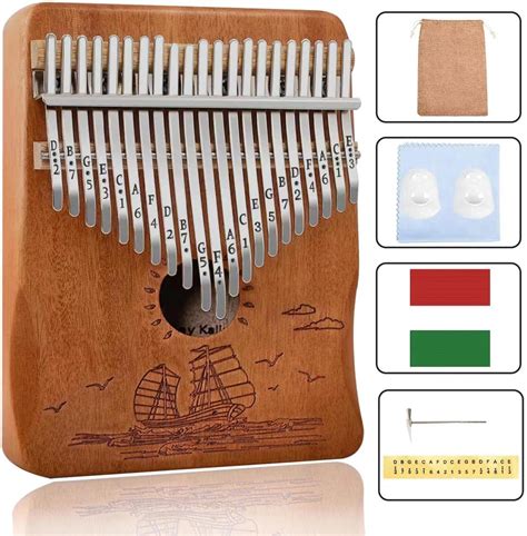 Amazon Finger Piano Kalimba 21 Keys Calimba Kalimba 21 Key With