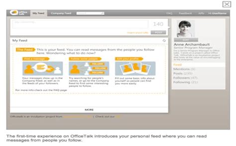 microsoft ya tiene twitter propio office talk redusers