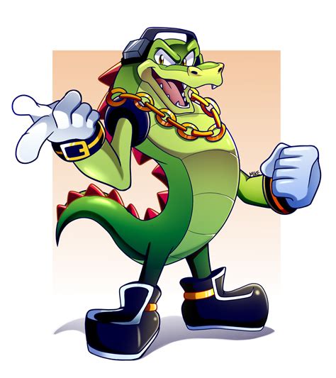 Vector the Crocodile by PUPPERCASE on DeviantArt