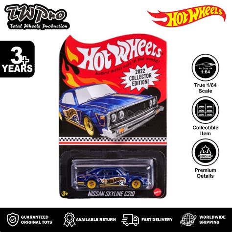 Jual HOTWHEELS NISSAN SKYLINE C MAIL IN COLLECTOR EDITION HOT WHEELS By MATTEL