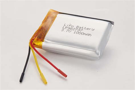 Lp982737 1000mah 37v Rechargeable Lithium Polymer Battery Lithiumpolymerbatteriescom