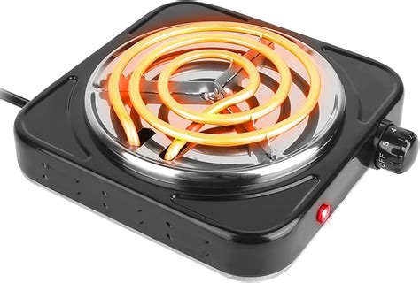 Amazon 1000W Electric Single Burner Electric Hot Plate For Cooking Portable Cooking Stove