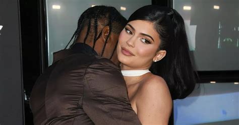 Kylie Jenner Enjoys Naked Cuddles With Travis Scott As They Pose For
