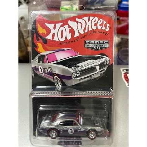 可換車2023 ZAMAC 收藏 HOT WHEELS 風火輪 Custom 67 Pontiac firebird 蝦皮購物
