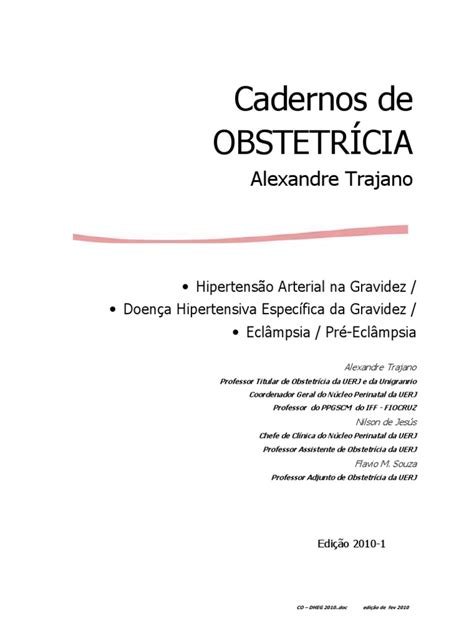 Doença Hipertensiva Específica Da Gravidez Cid