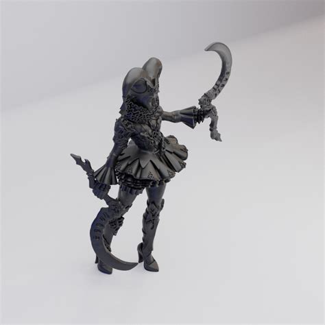 Hot Goblin バレリーナ ミニチュア ホットゴブリン 道化師 武器 軽装