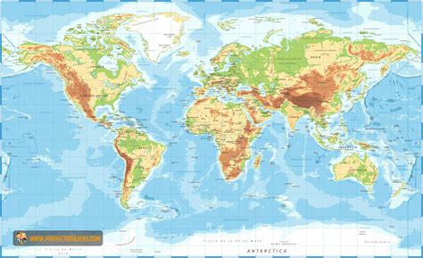 Mapa Mundi Para Imprimir