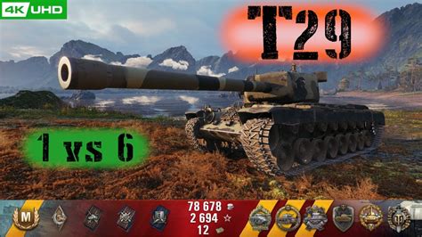 World Of Tanks T29 Replay 9 Kills 5 3k Dmg Patch 1 6 0 Youtube