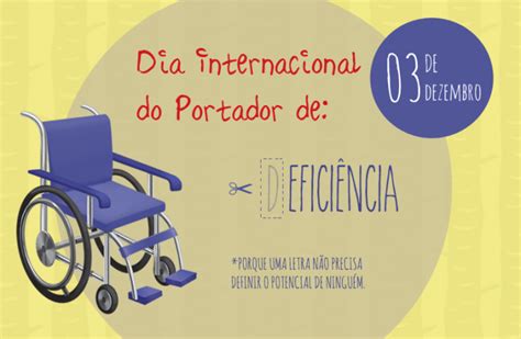 Dia Internacional Do Portador De Deficiência - 3 de dezembro - Dia Internacional do Portador de Deficiência - Amambai ...