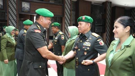 Kasad Maruli Simanjuntak Sertijab Jabatan Strategis Tni Ad Di