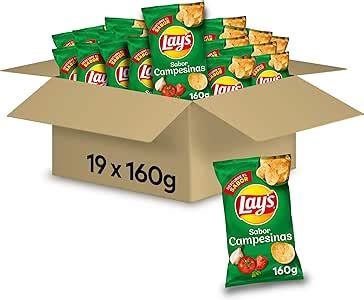 Lay S Campesinas 160 G Pack De 19 18410199038811 Amazon Es