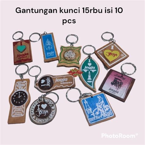 Jual Gantungan Kunci Aksesoris Gantungan Tas Khas Jogja