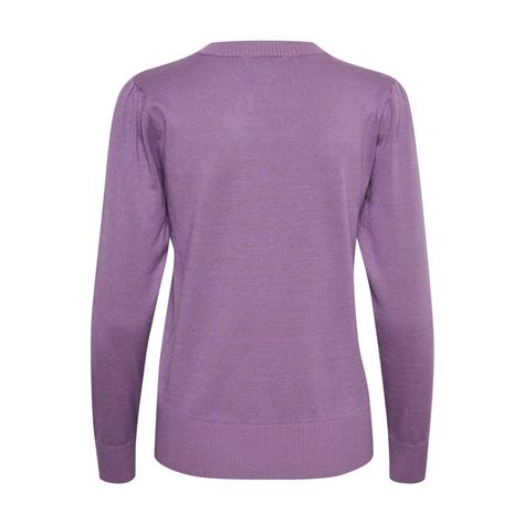 Saint Tropez Strick Pullover Milasz Purple Goldmarie Shop