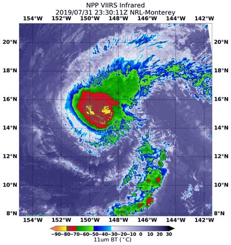 Suomi Npp Image Of Erick Image Eurekalert Science News Releases