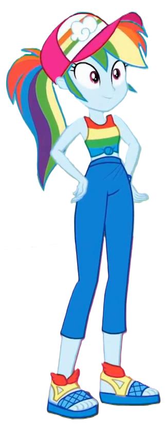 Rainbow Dash (Cruise outfit) by NicholasP1996 on DeviantArt