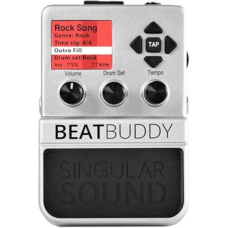 Singular Sound Beatbuddy The First Guitar Pedal Drum Machine Amazon