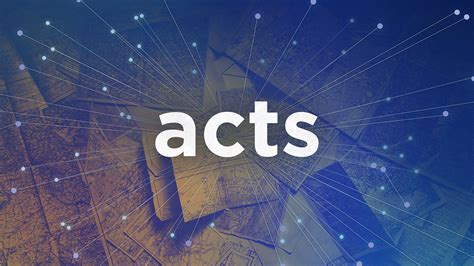 Acts | Antioch Community Church - Northeast Minneapolis