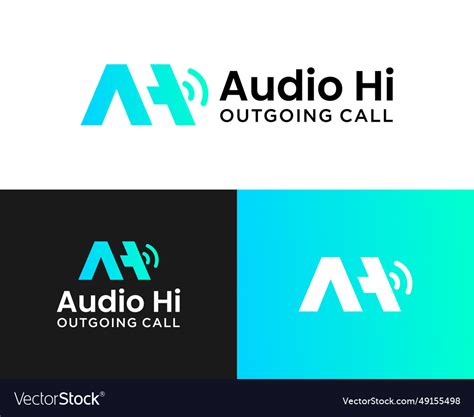 call logo royalty  vector image vectorstock