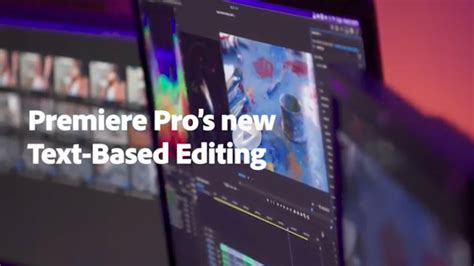 Adobe Premiere Pro Text Based Editing Newsshooter