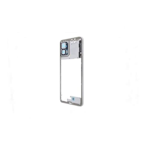 Marco Para Motorola Moto G73 5G Con Embellecedor Blanco