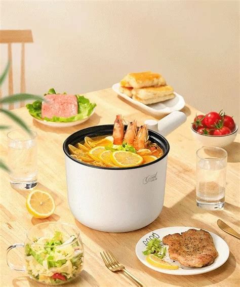 1 5L Cooker Hotpot Mini Multi Function Electric Cooker Hot Pot Frying Fried Food Boiling Soup