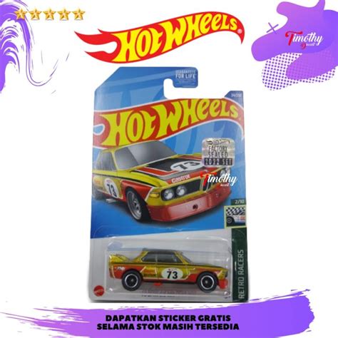 Hot Wheels Treasure Hunt Super Fs Bmw Csl Race Car Gold Ths Lazada Indonesia