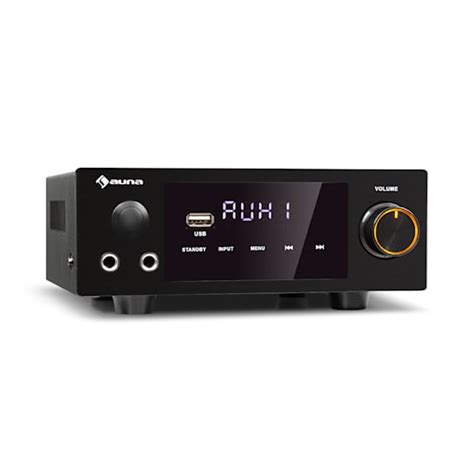 2 DG Stereo Hifi Verstärker 2x50W RMS BT USB opt coax Digital