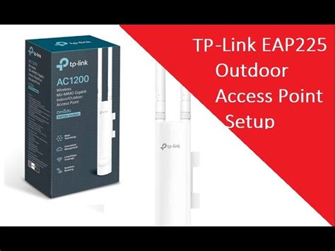 Tp Link Eap225 Outdoor Ac1200 Dual Band Outdoor Access Point