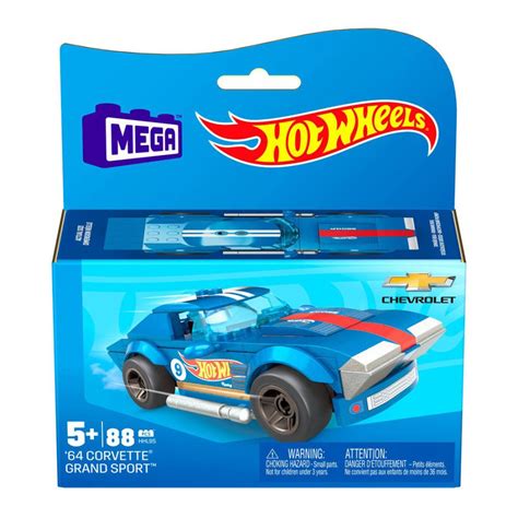 Masina De Curse Cu Pilot Hot Wheels Mega Corvette Grand Sport