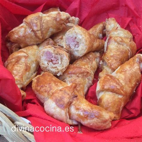 Croissants Salados Rellenos Con Hojaldre Receta De Divina Cocina Hot