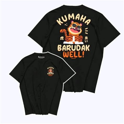 jual kaos kumaha barudak  tshirt distro viral shopee indonesia