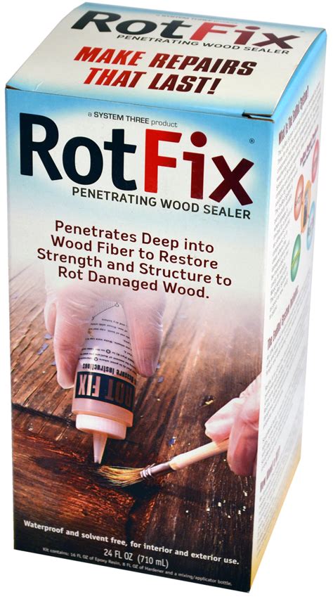 System Three Resins Rotfix Wood Restoration Rot Repair 24 Ounce 646697902014 Ebay