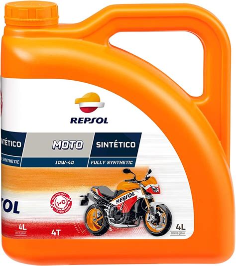 Repsol Olio Moto Sintetico T W L Litros