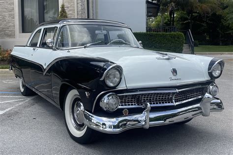 Sold 1955 Ford Fairlane Club Sedan With A Recent Repaint Hemmings