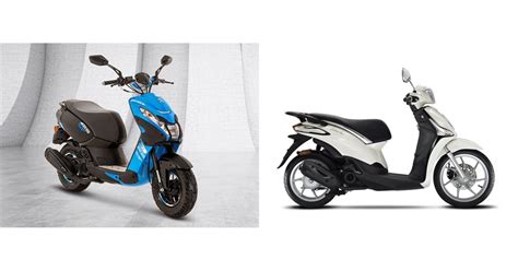 Motorrad Vergleich Peugeot Streetzone Naked Vs Piaggio Liberty