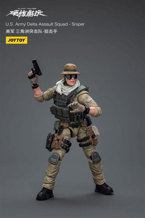 Hardcore Coldplay Action Figure U S Army Delta Assault Squad Sniper Cm