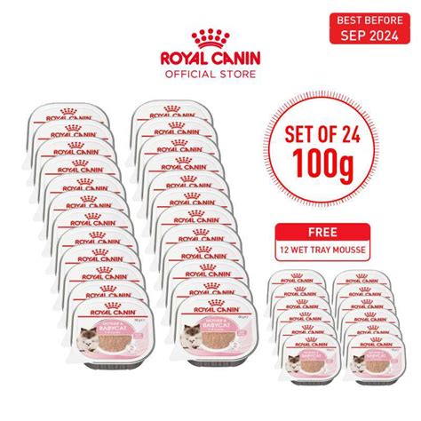 Jual Royal Canin Mother & Babycat Mousse Set Of 24 100g Di Seller Royal ...