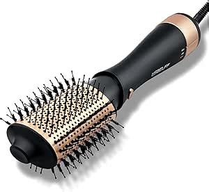 Hot Air Hair Dryer Brush In Round Blow Drying Brush Set For One Step Blow Drying