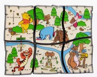 Complete Set Hot Topic Winnie The Pooh Map Blind Box Loungefly Disney Pin