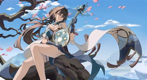 Ruan Mei - Honkai Star Rail - HD Wallpaper by Pixiv Id 73219008